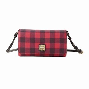NWT Dooney & Bourke Tucker Betsy crossbody Red and Black Checkered Crossbody Bag